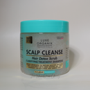Luxe Organix Scalp Cleanse Hair Detox Scrub Clarifying Treatment Shampoo 220g
