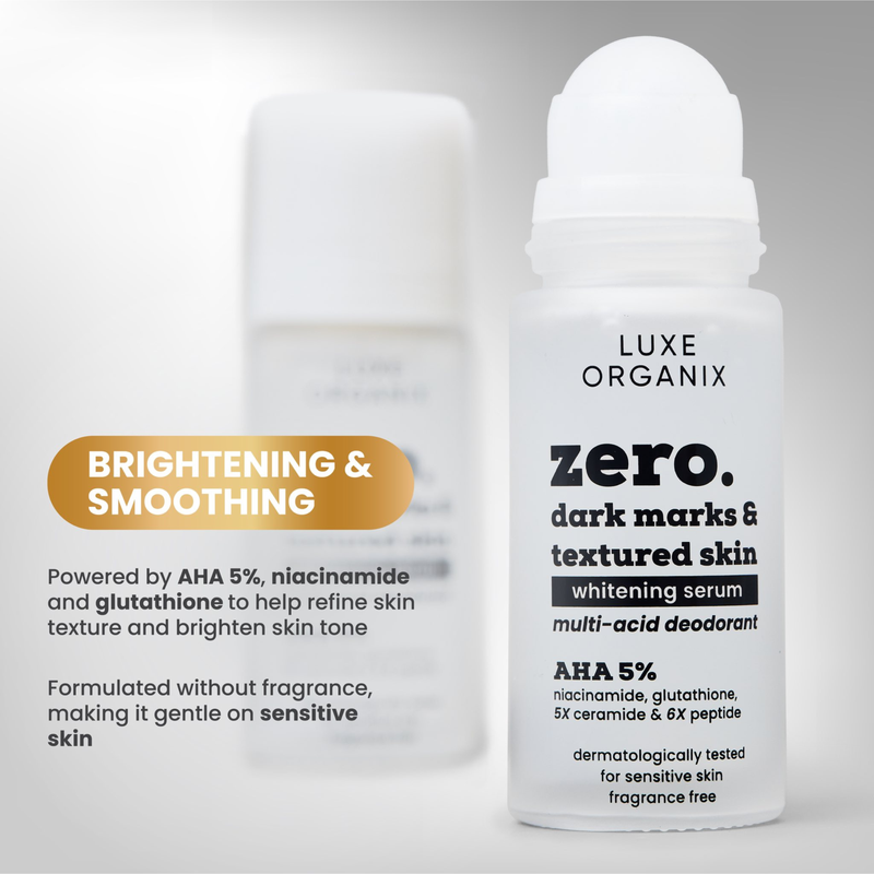 Luxe Organix Zero Dark Marks & Textured Skin Whitening Serum Multi-Aci Luxe Organix Zero Dark Marks & Textured Skin Whitening Serum Multi-Aci