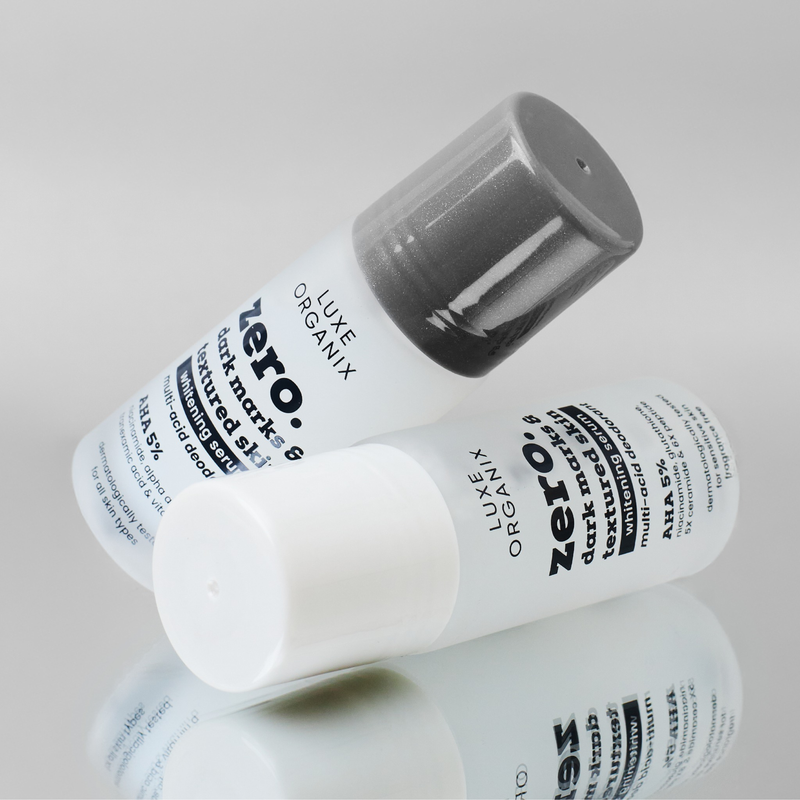 Luxe Organix Zero Dark Marks & Textured Skin Whitening Serum Multi-Acid Deodorant 50ml