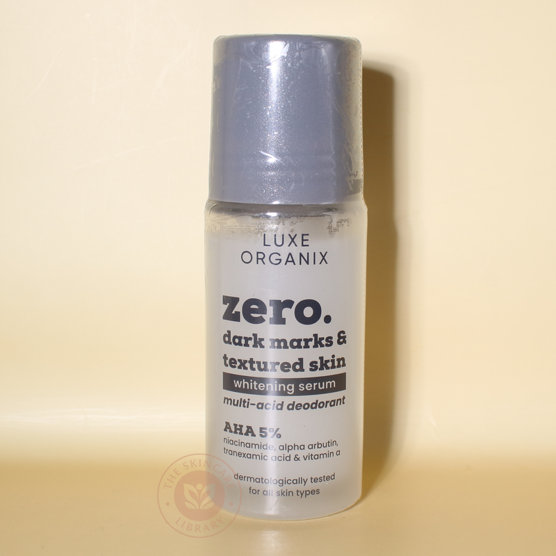Luxe Organix Zero Dark Marks & Textured Skin Whitening Serum Multi-Acid Deodorant 50ml