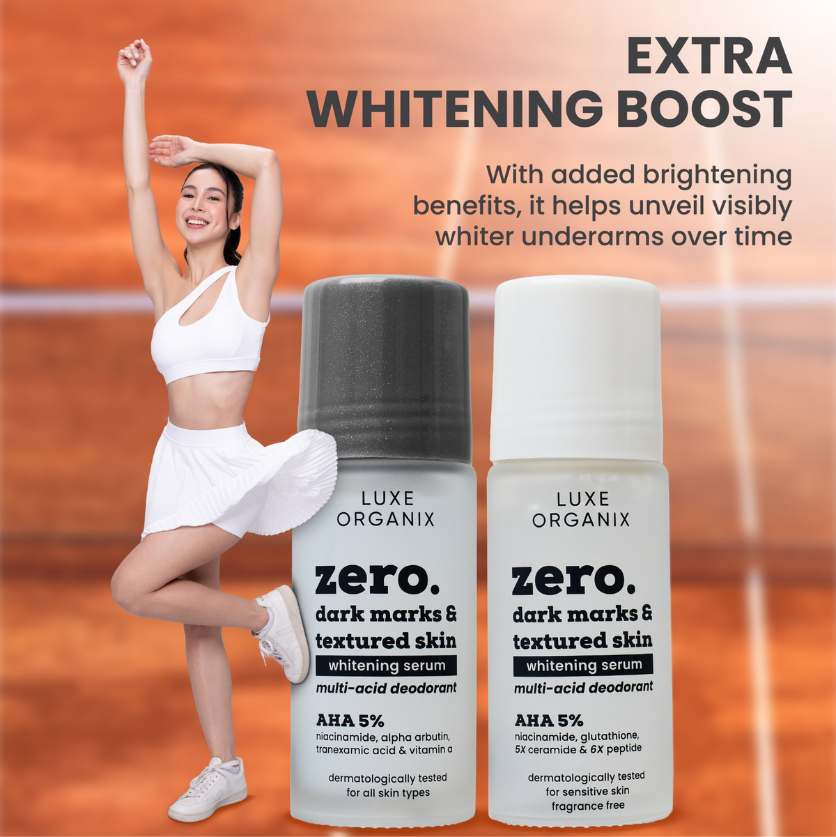Luxe Organix Zero Dark Marks & Textured Skin Whitening Serum Multi-Aci Luxe Organix Zero Dark Marks & Textured Skin Whitening Serum Multi-Aci