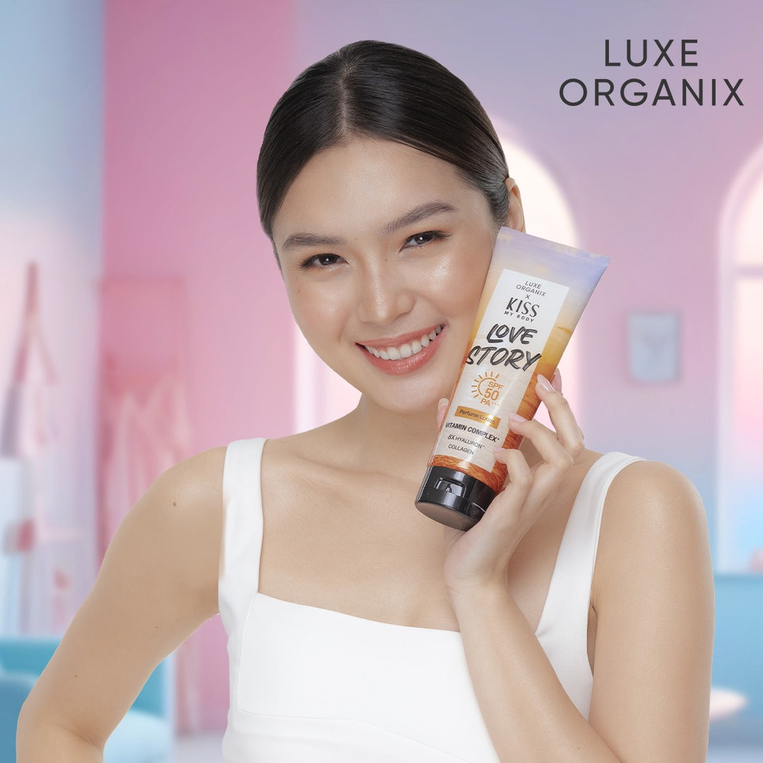 Luxe Organix x Kiss My Body Perfume Lotion SPF50 200g | Body Lotion Luxe Organix x Kiss My Body Perfume Lotion SPF50 200g | Body Lotion