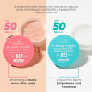 Luxe Organix 24h Zero Sebum Instant Pore Blurring Weightless Matte Powder SPF50 15g
