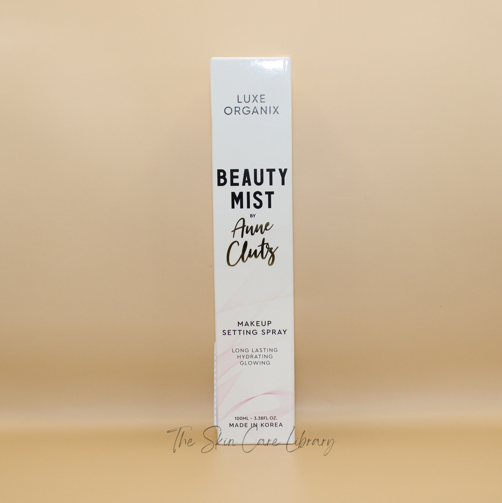 Luxe Organix Beauty Mist by Anne Clutz Makeup Setting Spray 100ml