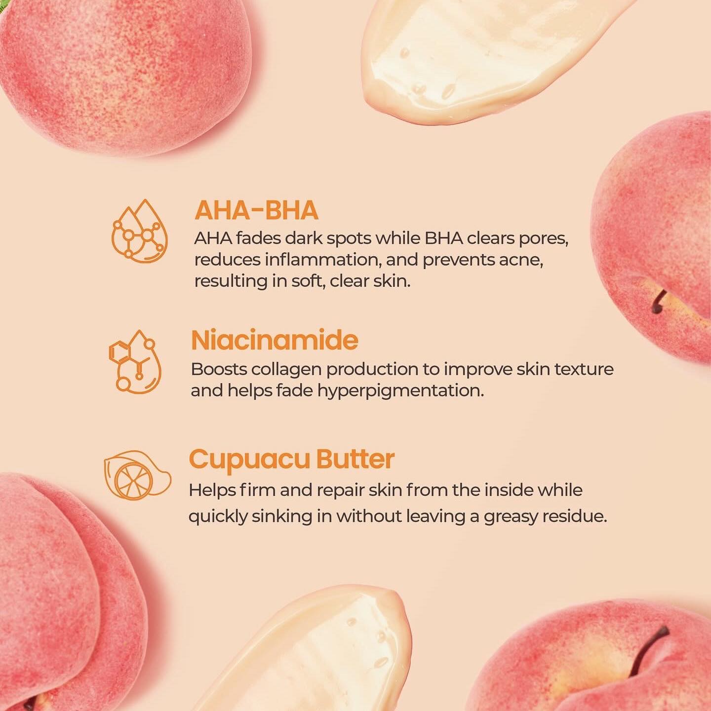 Luxe Organix Bye Bye Bum Bumps Clear & Smooth Booty Scrub 285g | Butt Scrub
