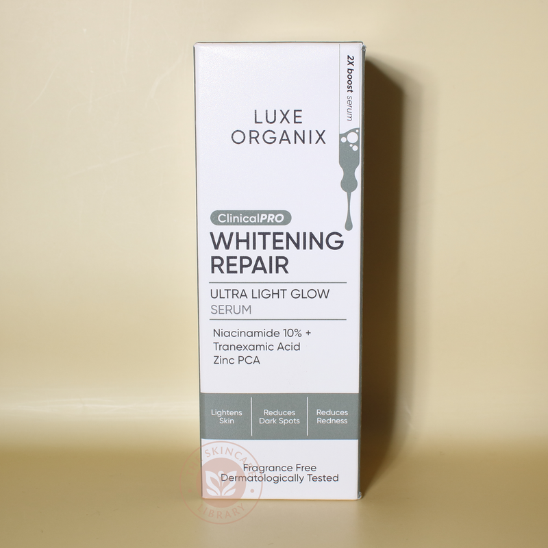 سيروم إصلاح الوهج الخفيف الفائق من Luxe 30 تبييض