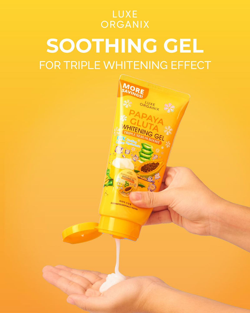 luxe organix glutathione Luxe Organix Papaya-Gluta Whitening Gel luxe organix glutathione Luxe Organix Papaya-Gluta Whitening Gel