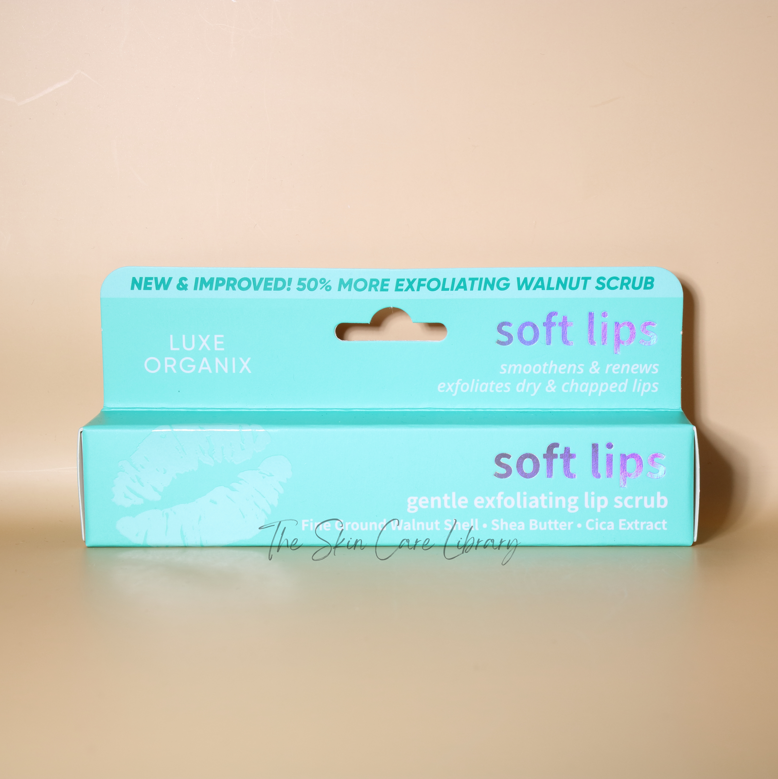 Luxe Organix Soft Lips Exfoliating Lip Scrub 15g | Lip and Face Scrub
