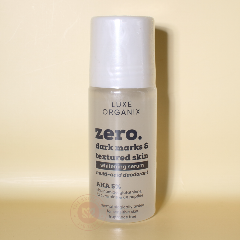 Luxe Organix Zero Dark Marks & Textured Skin Whitening Serum Multi-Acid Deodorant 50ml