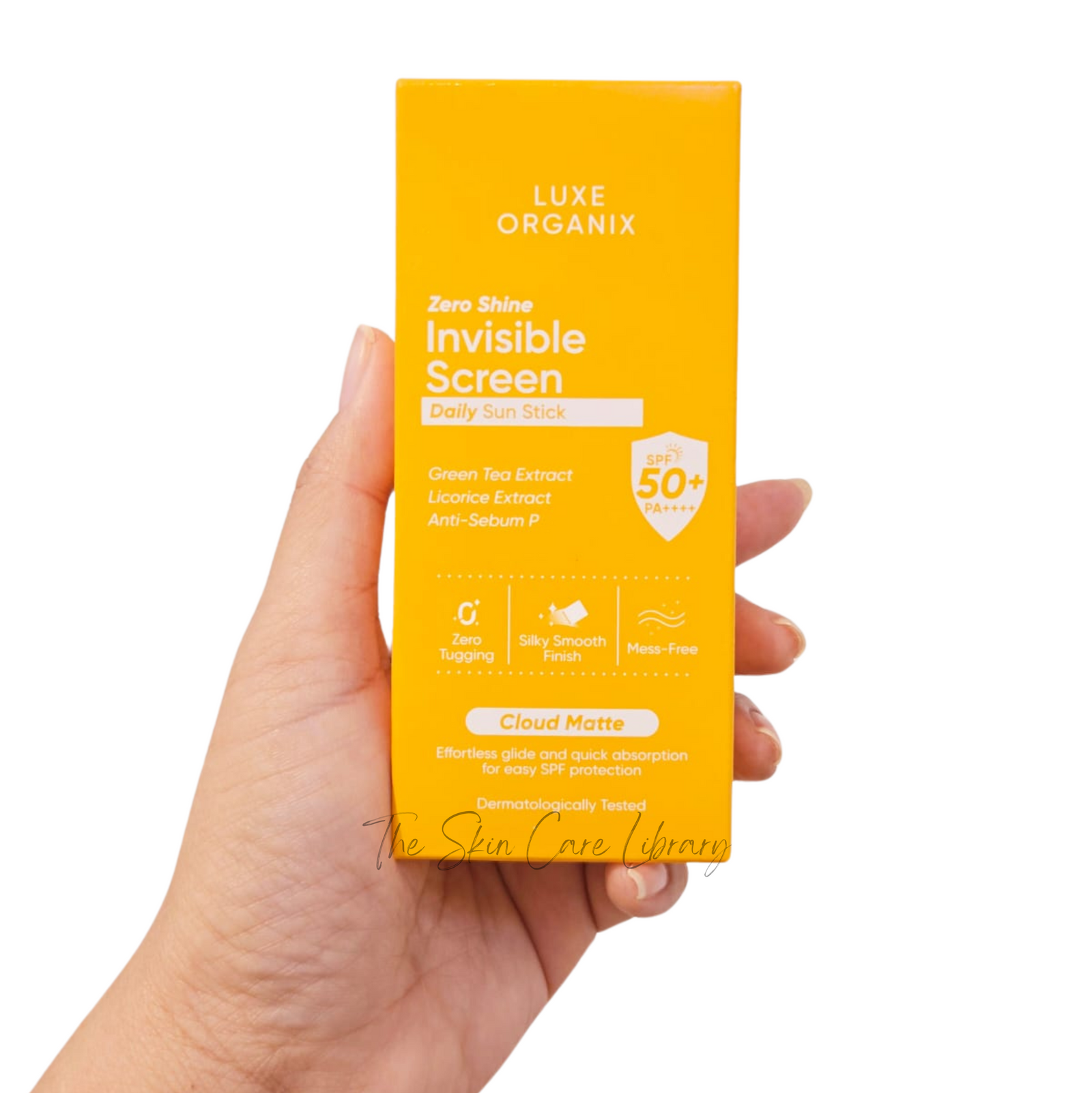 Luxe Organix Zero Shine Invisible Screen Daily Sun Stick 17g | Sunscreen
