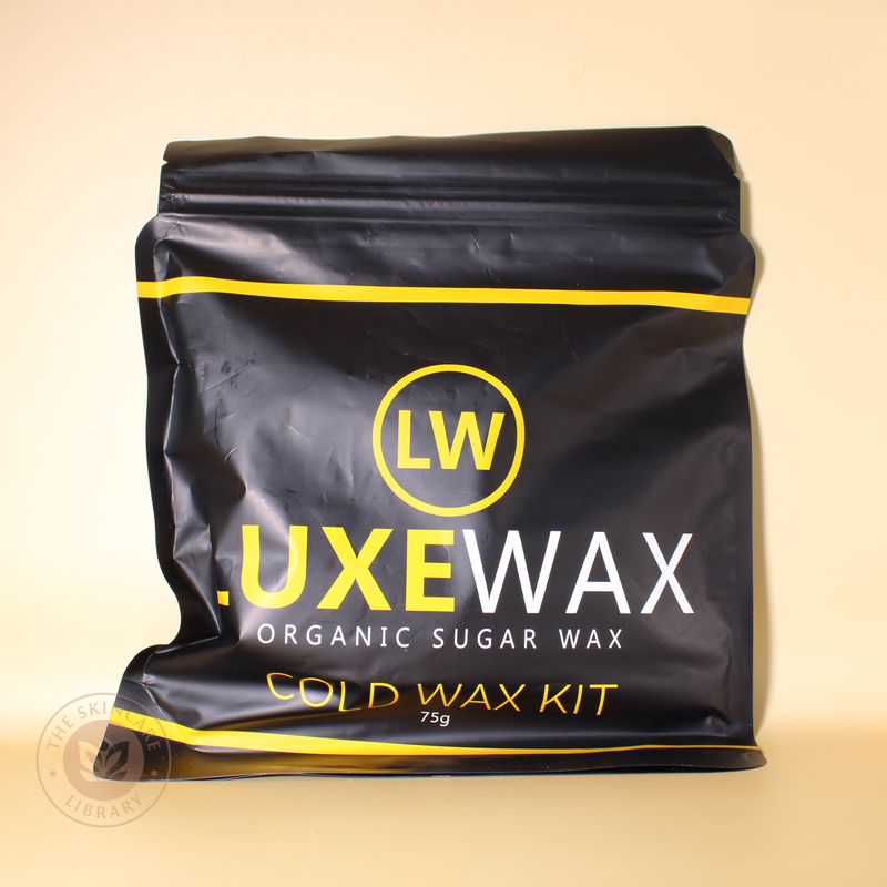 Luxewax Organic Sugar Wax Cold Wax Kit 75g
