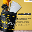 Luxewax Organic Sugar Wax Cold Wax Kit 75g