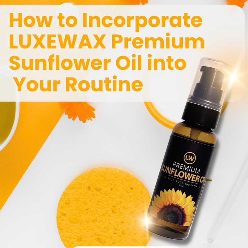 Luxewax Premium Sunflower Oil 50ml