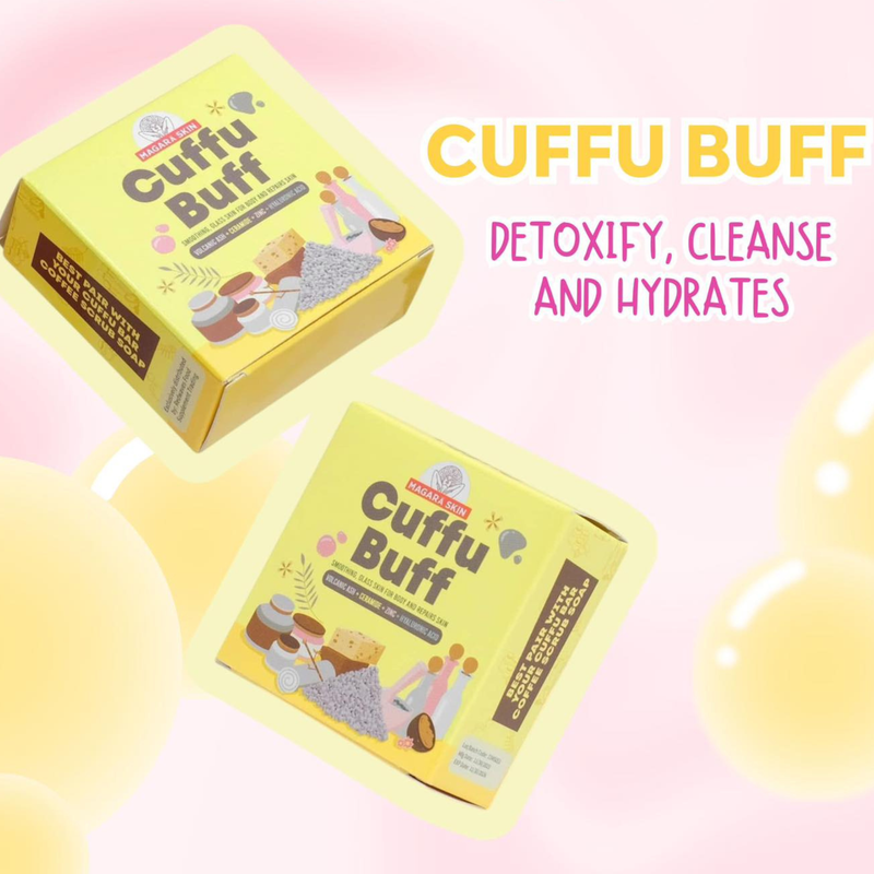 Magara Skin Cuffu Buff Coffee Scrub Partner Soap 70g