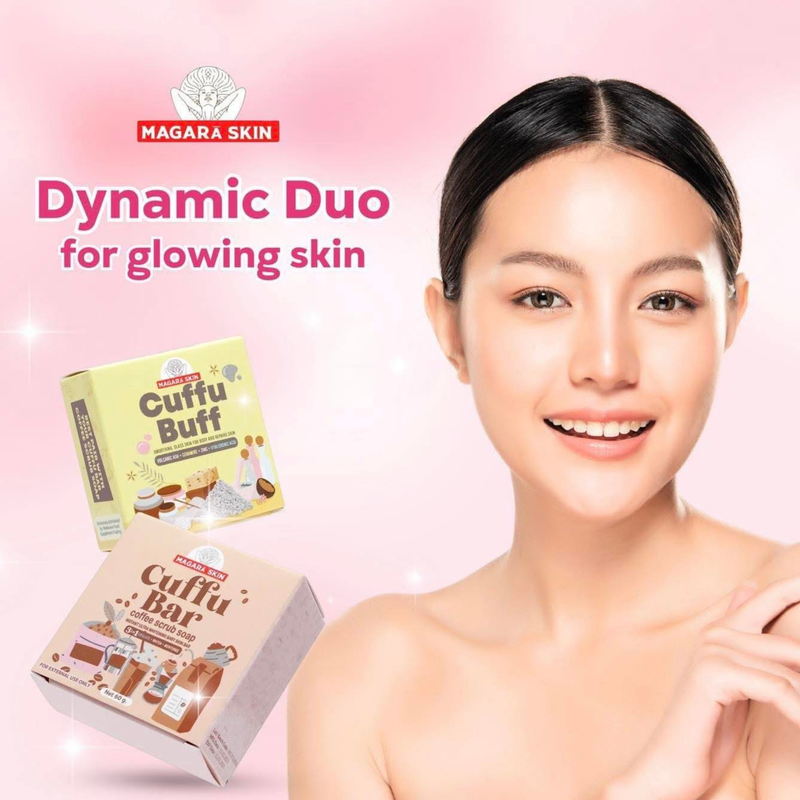 Magara Skin Cuffu Buff Coffee Scrub Partner Soap 70g