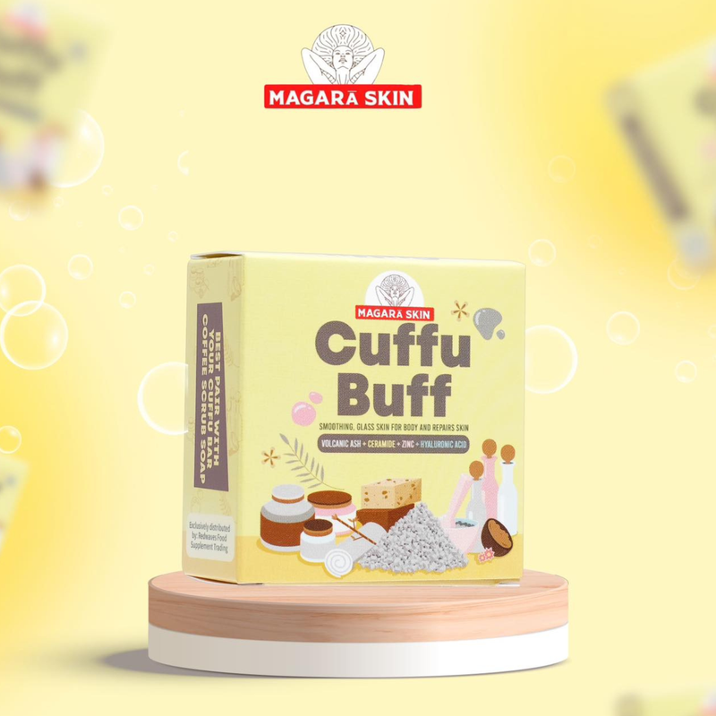 Magara Skin Cuffu Buff Coffee Scrub Partner Soap 70g