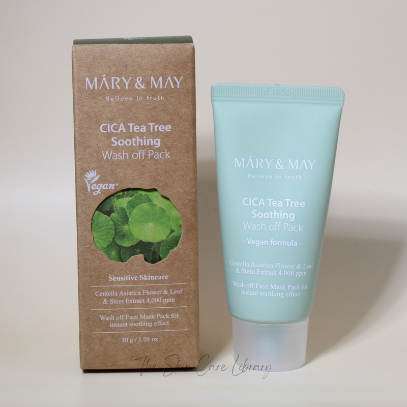 Mary & May CICA Tea Tree Soothing Wash Off Pack