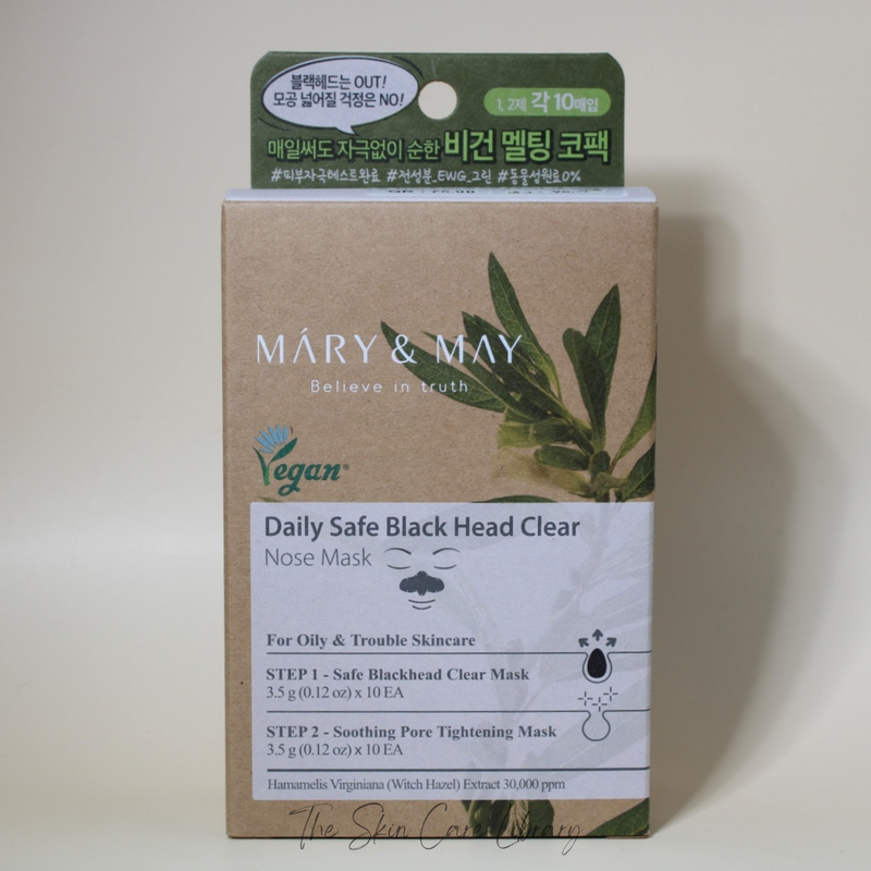 Mary & May Daily Safe Blackhead Clear Nose Mask