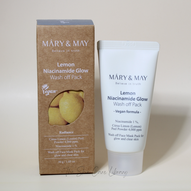 Mary & May Lemon Niacinamide Wash Off Pack