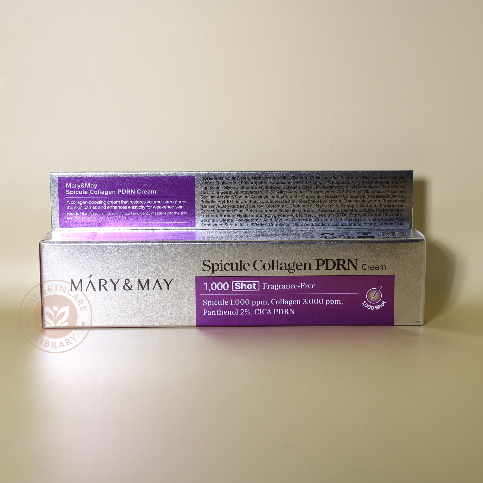 Mary & May Spicule Collagen PDRN Cream 15g | Moisturizers