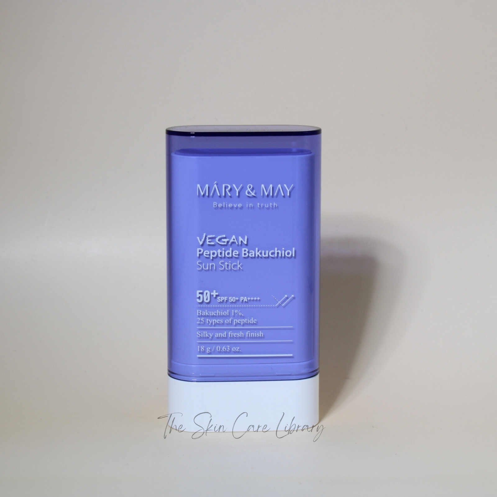 ماري & ماي نباتي ببتيد باكوتشيول عصا شمس SPF50 18 جم | Sunscreen ماري & ماي نباتي ببتيد باكوتشيول عصا شمس SPF50 18 جم | Sunscreen