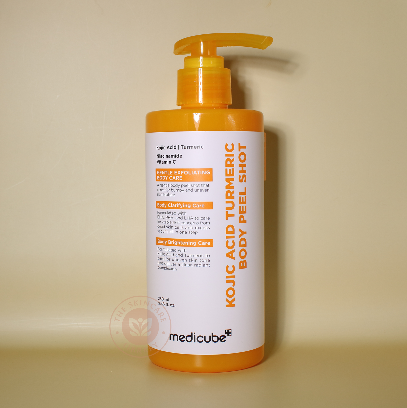 Medicube Kojic Acid Turmeric Body Peel Shot 280ml | Body Exfoliant