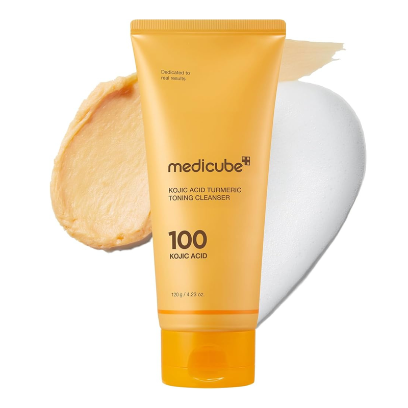 Medicube Kojic Acid Turmeric Toning Cleanser 120g