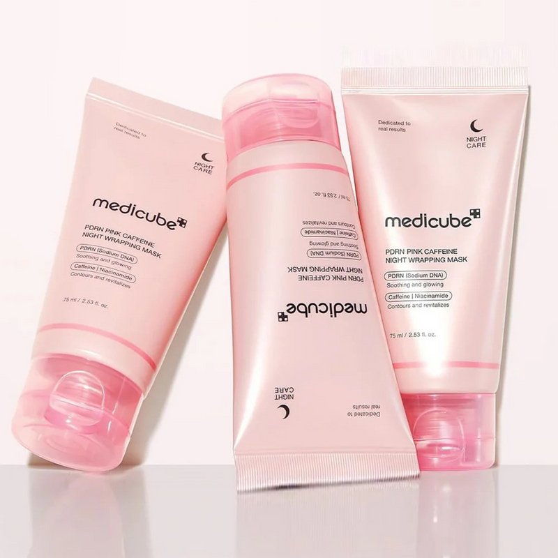 Medicube PDRN Pink Caffeine Night Wrapping Mask 75ml