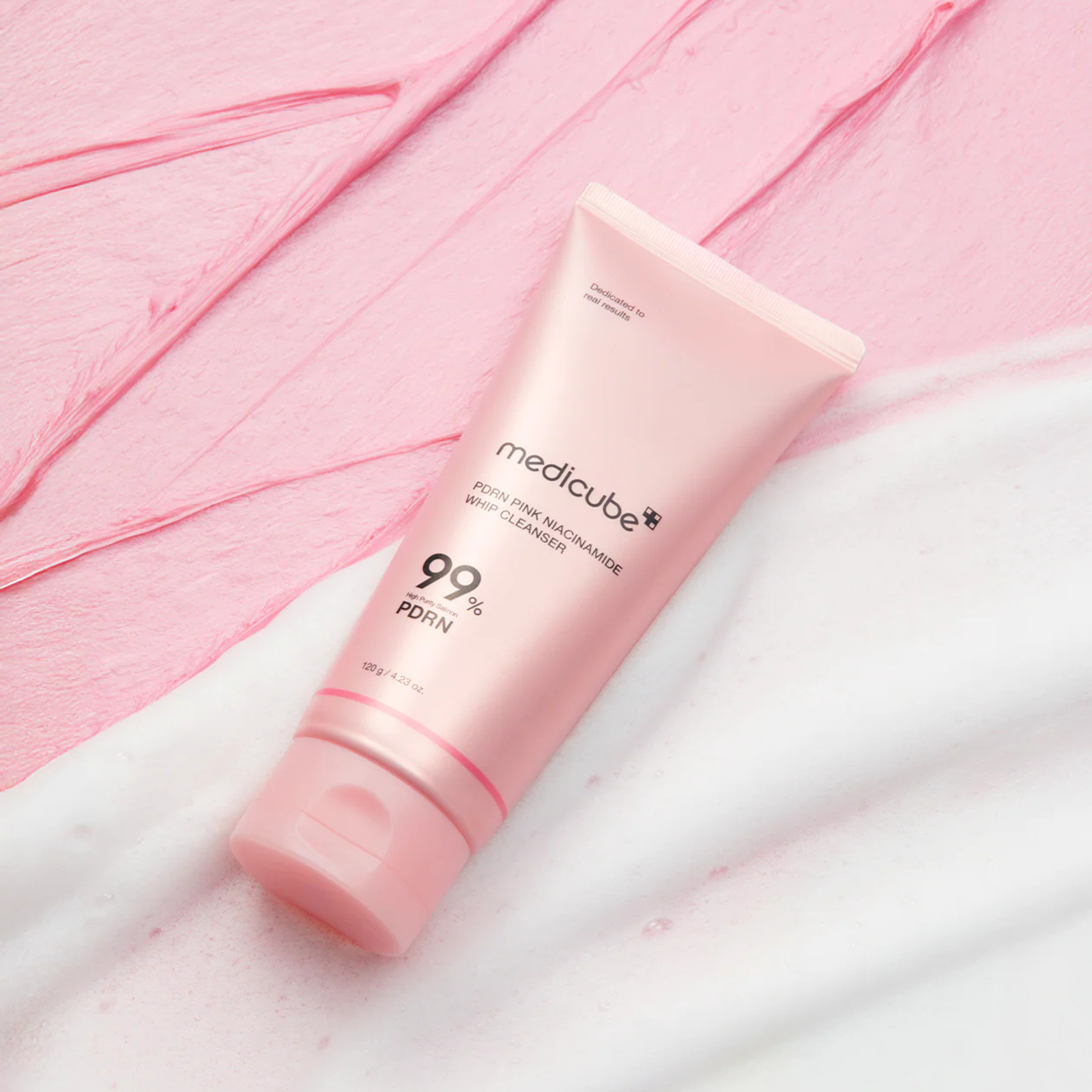Medicube PDRN Pink Niacinamide Whip Cleanser 120g | Cleansers Medicube PDRN Pink Niacinamide Whip Cleanser 120g | Cleansers