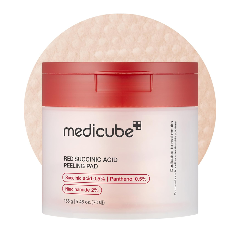 Medicube Red Succinic Peeling Pad 70 Pads