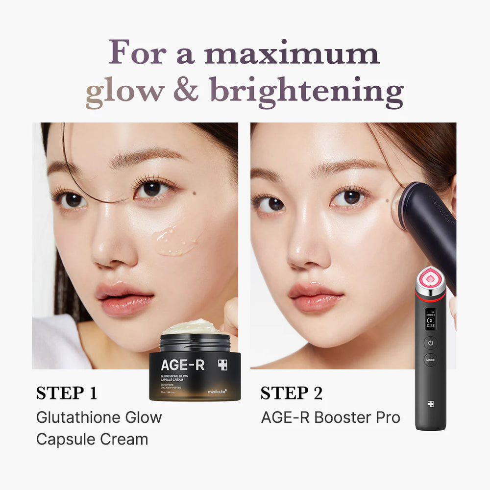 medicube age r glutathione glow capsule cream ingredients Age-R, Glutathione Glow Capsule Cream, 1.69 fl oz (50 ml)