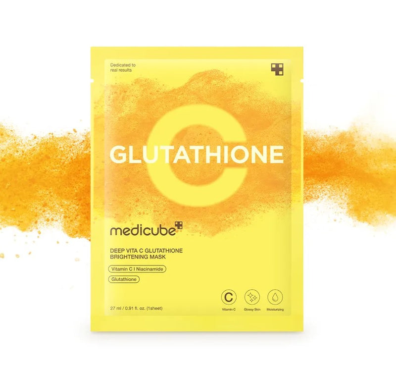 Medicube Deep Vita C Glutathione Brightening Mask 1pc