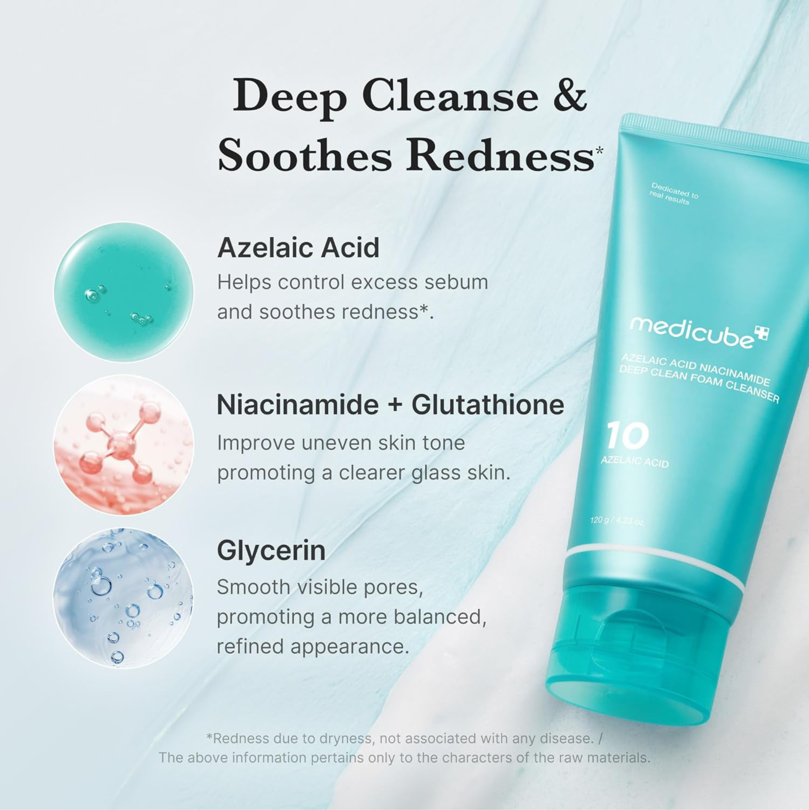 Medicube Azelaic Acid Niacinamide Deep Clean Foam Cleanser 120g | Cleansers Medicube Azelaic Acid Niacinamide Deep Clean Foam Cleanser 120g | Cleansers