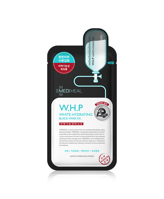 Mediheal W.H.P White Hydrating Black Mask EX 1pc