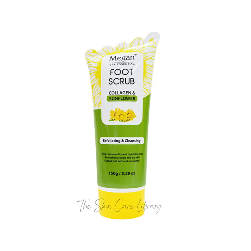 Megan Foot Scrub Collagen & Sunflower 150g