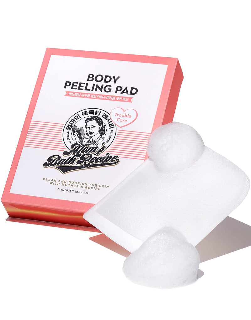 Mom's Bath Recipe Body Peeling Pad Trouble Care