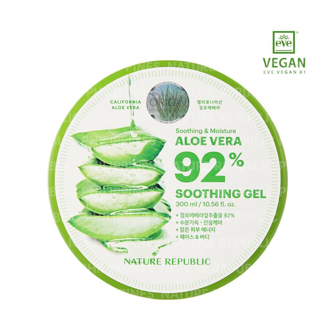Nature Republic Soothing & Moisture Aloe Vera 92% Soothing Gel | Moisturizers Nature Republic Soothing & Moisture Aloe Vera 92% Soothing Gel | Moisturizers