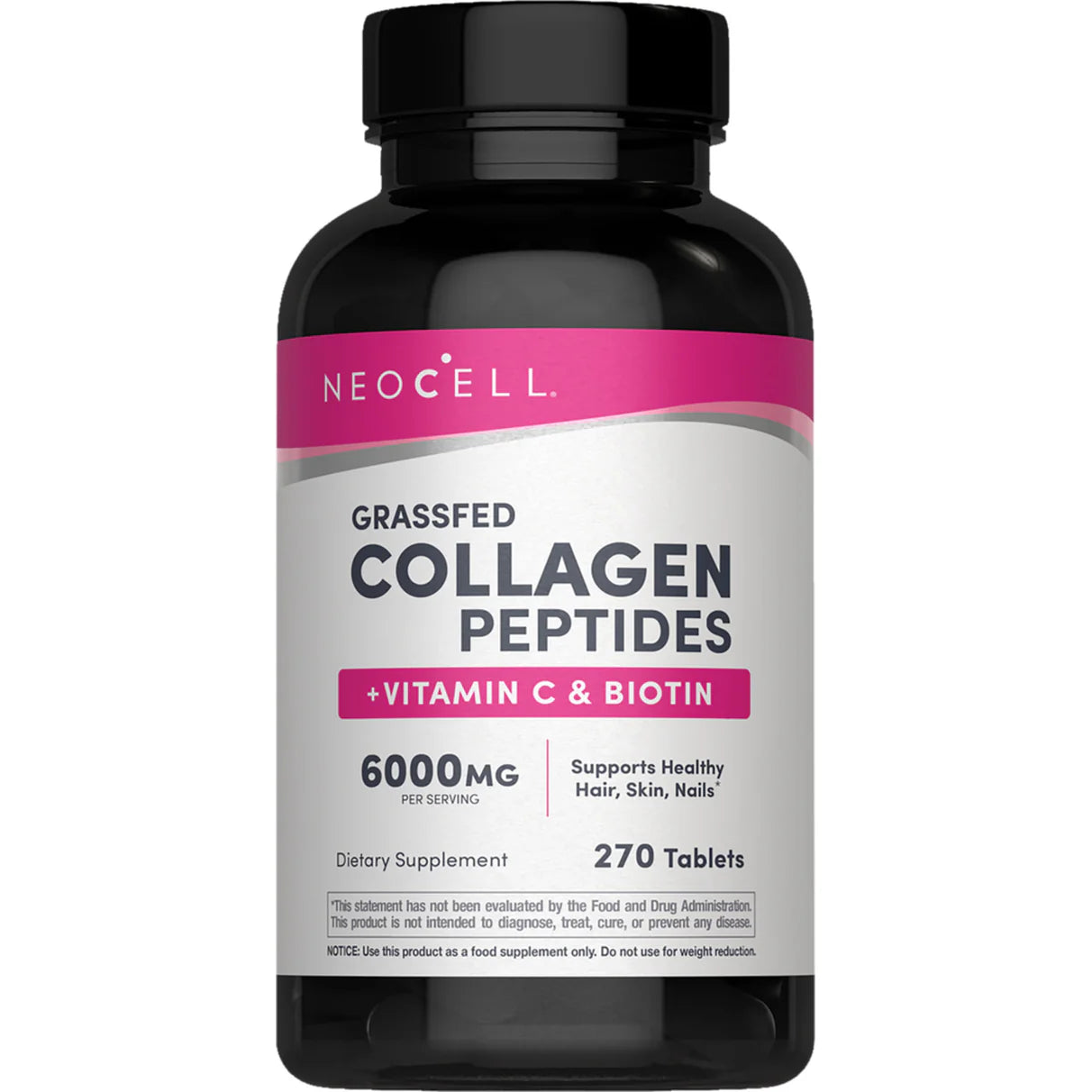NeoCell Grassfed Collagen Peptides + Vitamin C & Biotin | Supplements