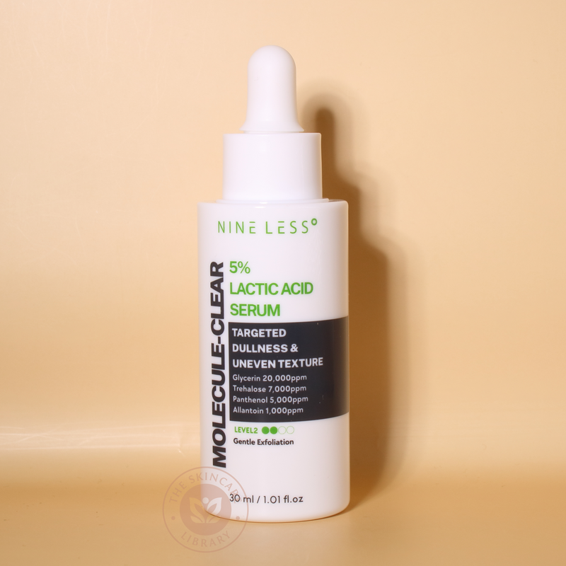 Nine Less Molecule-Clear 5% Lactic Acid Serum 30ml Nine Less Molecule-Clear 5% Lactic Acid Serum 30ml