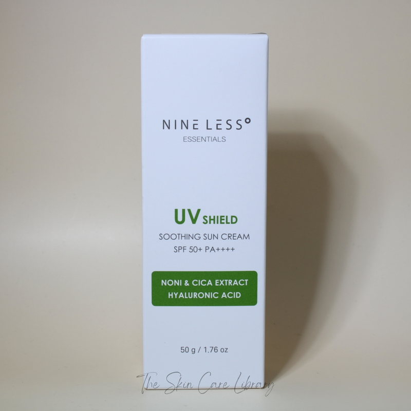 Nine Less Essentials UV Shield Soothing Sun Cream SPF 50 50g