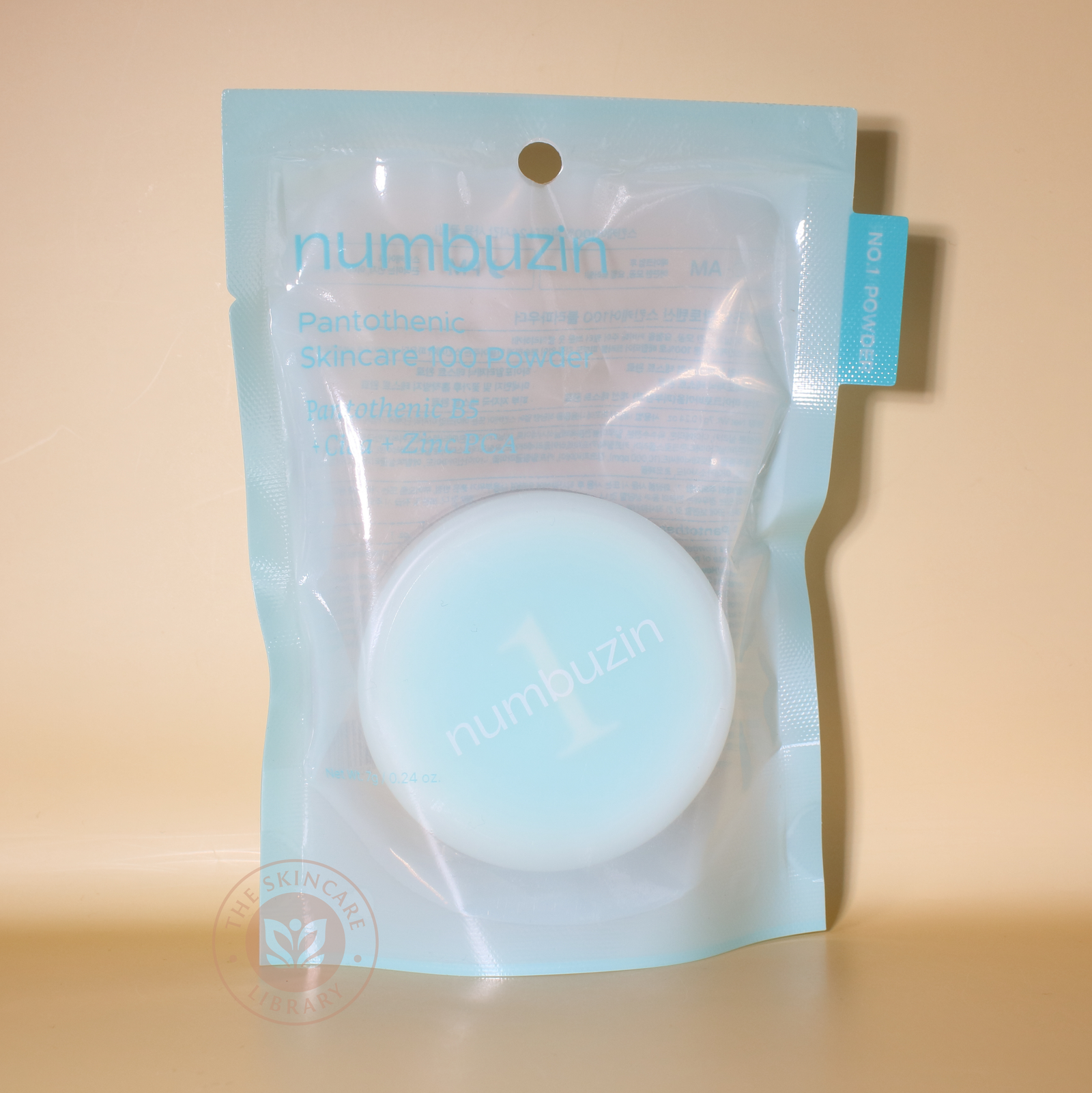 Numbuzin No. 1 Pantothenic Skin 100 Powder 7g | Face Powder, BB Cream, CC Cream and Foundation