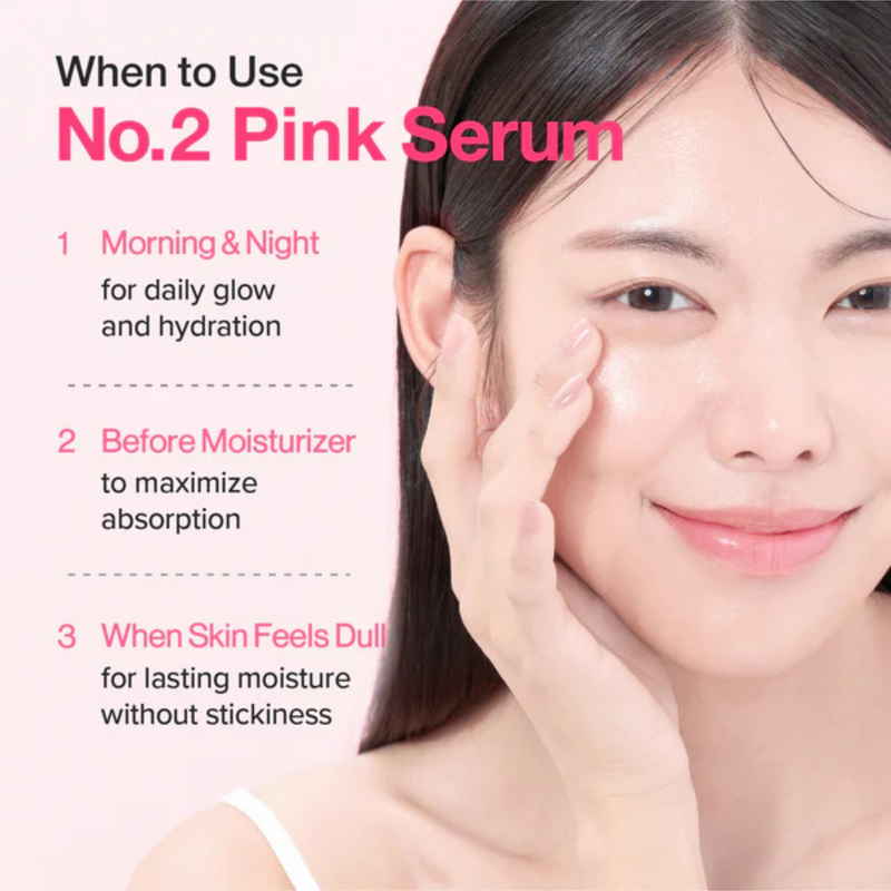 Numbuzin No. 2 Rose PDRN Collagen Plumping Serum 30ml