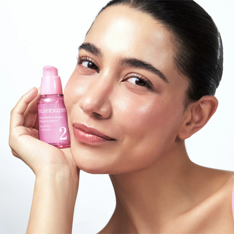 Numbuzin No. 2 Rose PDRN Collagen Plumping Serum 30ml