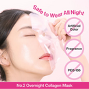 Numbuzin No. 2 Rose PDRN Overnight Collagen Mask