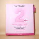 Numbuzin No. 2 Rose PDRN Overnight Collagen Mask