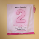 Numbuzin No. 2 Rose PDRN Overnight Collagen Mask