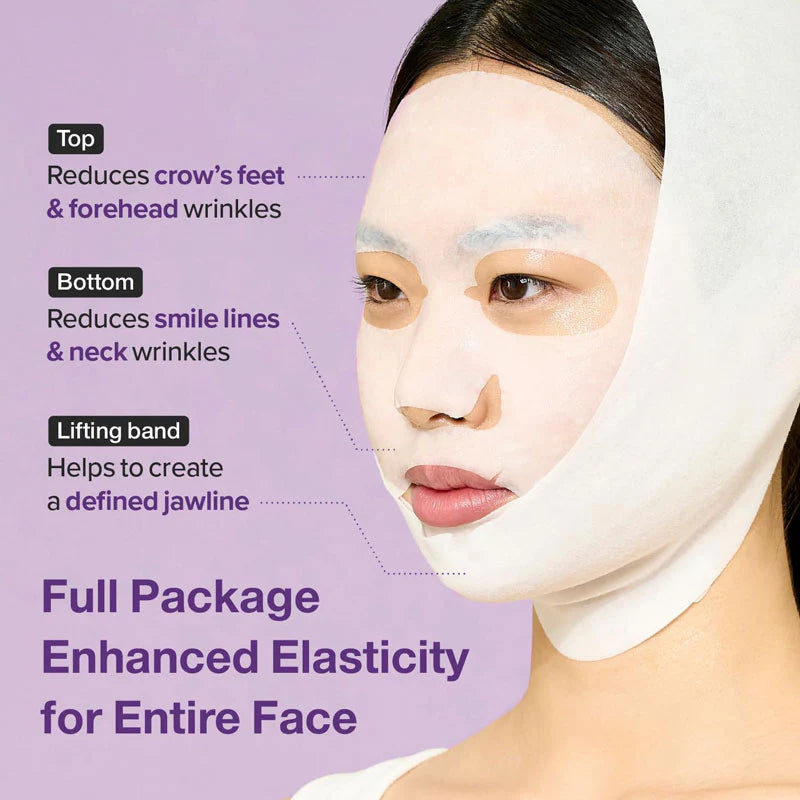 Numbuzin No. 9 NAD+Bio Lifting-sil Full Face Mask 1 Set