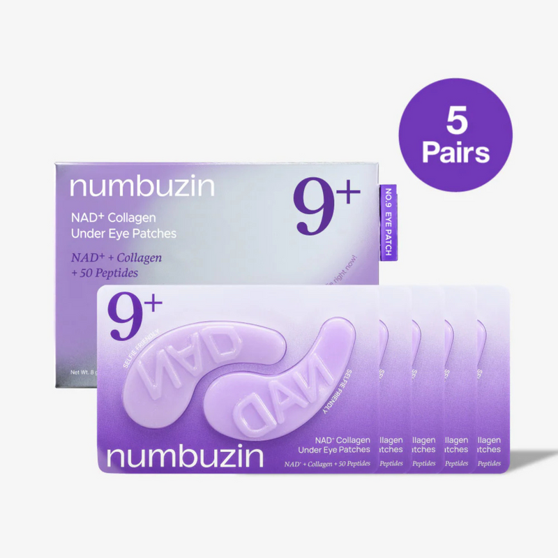 Numbuzin No. 9 NAD+ Collagen Under Eye Patches 5 Pairs