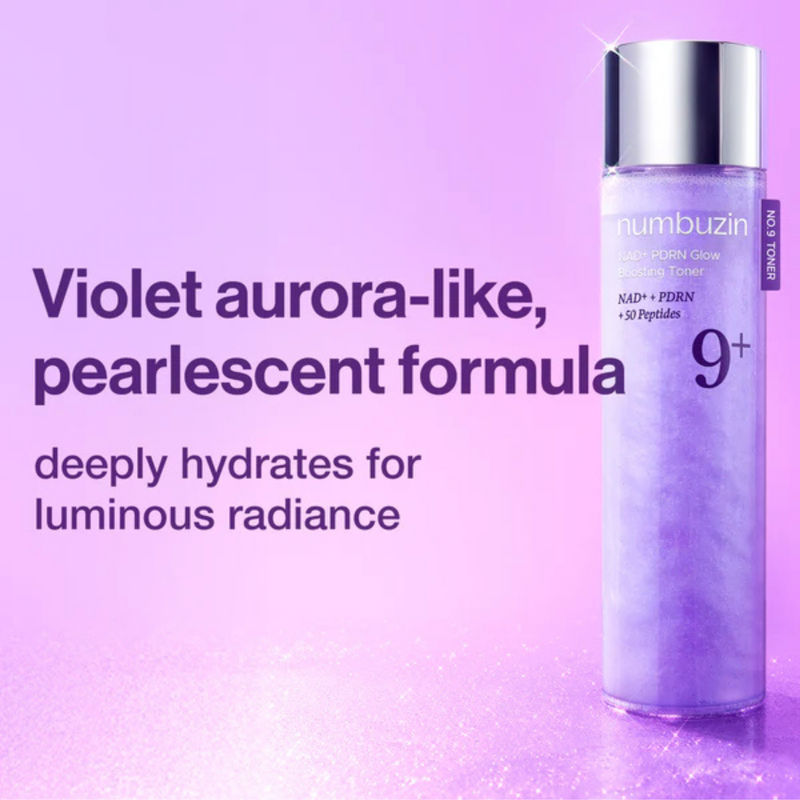 Numbuzin No. 9 NAD+ PDRN Glow Boosting Toner 150ml