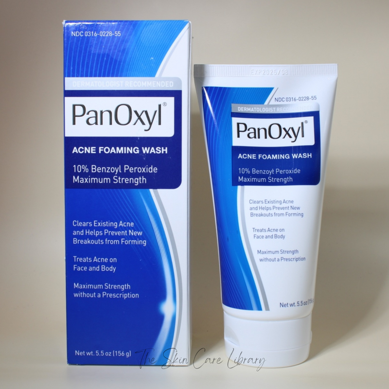 PanOxyl Foaming Acne Wash, Maximum Strength, 10% Benzoyl Peroxide 156g